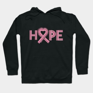 Hope Cancer Pink Ribbon Hoodie